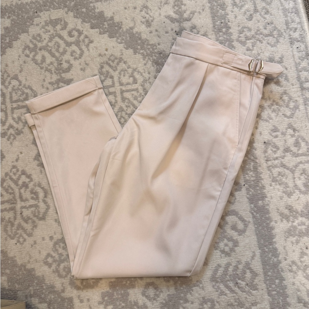 Men's Cream Chinos